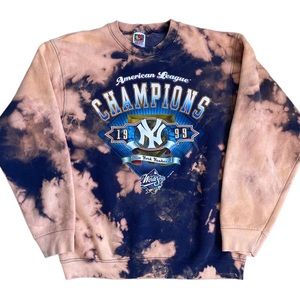 Fruit of the Loom New York Yankees 1999 American League Champions Custom Sweater
